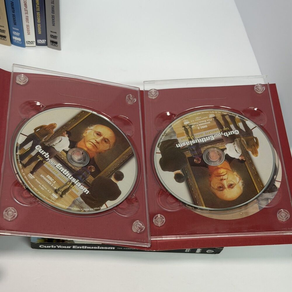 Curb Your Enthusiasm: the Complete 1st 2nd 3rd 4th 5th 6 7 8 9 10 Season Dvd Lot - Picture 6 of 10
